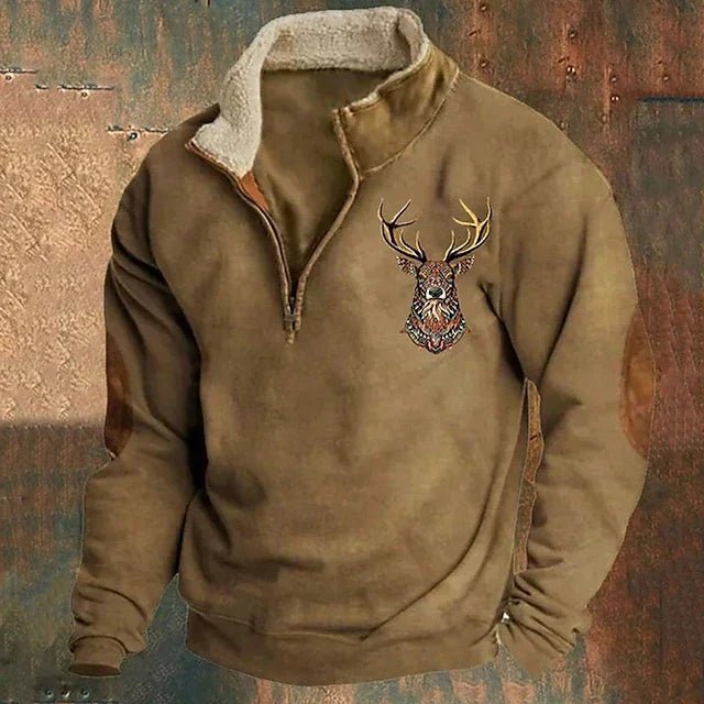 Harrison - Zippered Sweater - myrale.com