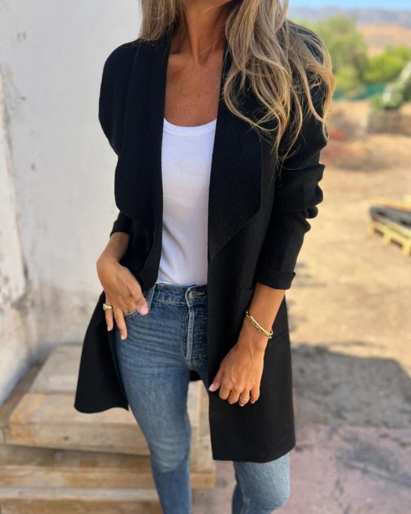 Martina - Cardigan Lungo Raffinato - Amore - Milano.it