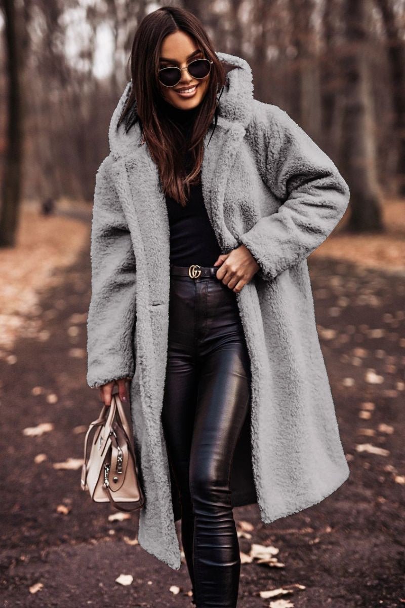 Victoria Wool Coat – Warm & Cozy Elegance - myrale.com