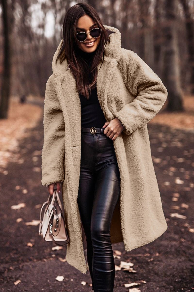 Victoria Wool Coat – Warm & Cozy Elegance - myrale.com